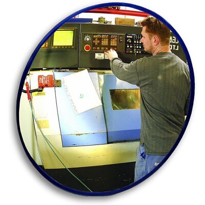 Rundspiegel mit Teleskop-Wandarm, zur festen Montage, Spiegel-Ø 800 mm eurokraft pro Rundspiegel mit Teleskop-Wandarm, zur festen Montage, Spiegel-Ø 800 mm eurokraft pro