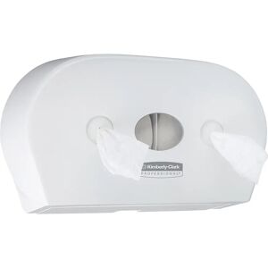 Kimberly-Clark Scott® Control™ Mini-Toilettenpapierspender 7186, Zentralentnahme, Kunststoff, weiß