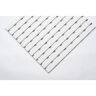 kaiserkraft PVC-Profilmatte, pro lfd. m, Lauffläche aus Hart-PVC, rutschsicher, Breite 800 mm, weiß