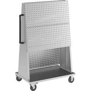 Reinigungsstation, fahrbar, LxBxH 1010 x 650 x 1564 mm eurokraft pro Reinigungsstation, fahrbar, LxBxH 1010 x 650 x 1564 mm eurokraft pro