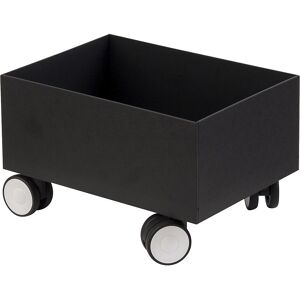 Fahrwagen für Wertstoffsammler, für 1 Behälter, schwarz Paperflow Fahrwagen für Wertstoffsammler, für 1 Behälter, schwarz Paperflow