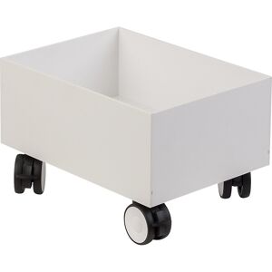 Fahrwagen für Wertstoffsammler, für 1 Behälter, weiß Paperflow Fahrwagen für Wertstoffsammler, für 1 Behälter, weiß Paperflow