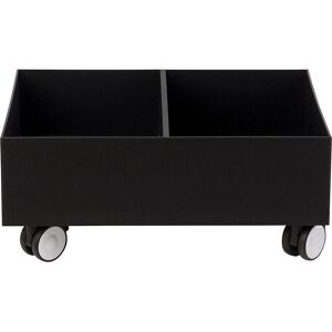 Fahrwagen für Wertstoffsammler, für 2 Behälter, schwarz Paperflow Fahrwagen für Wertstoffsammler, für 2 Behälter, schwarz Paperflow