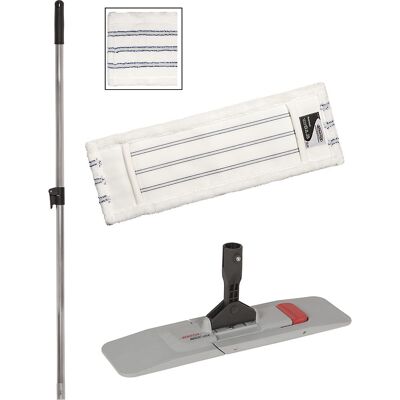 Wischset MAGIC CLICK Premium, Breite 400 mm, mit Teleskopstiel Sprintus Wischset MAGIC CLICK Premium, Breite 400 mm, mit Teleskopstiel Sprintus