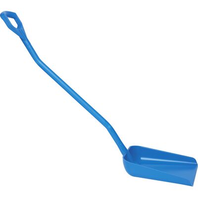 Schaufel, ergonomisch und lebensmittelecht, Gesamtlänge 1310 mm, blau Vikan Schaufel, ergonomisch und lebensmittelecht, Gesamtlänge 1310 mm, blau Vikan