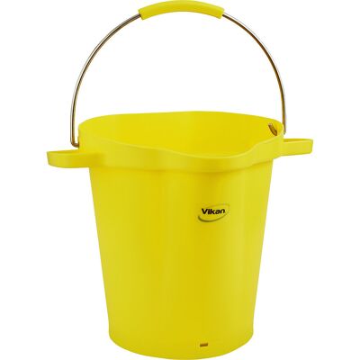 Eimer, lebensmittelecht, Volumen 20 l, VE 5 Stk, gelb Vikan Eimer, lebensmittelecht, Volumen 20 l, VE 5 Stk, gelb Vikan