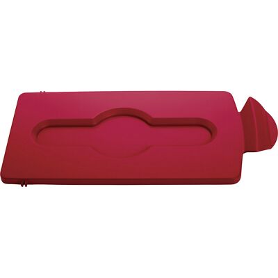 Deckeleinsatz, geschlossen, rot Rubbermaid Deckeleinsatz, geschlossen, rot Rubbermaid