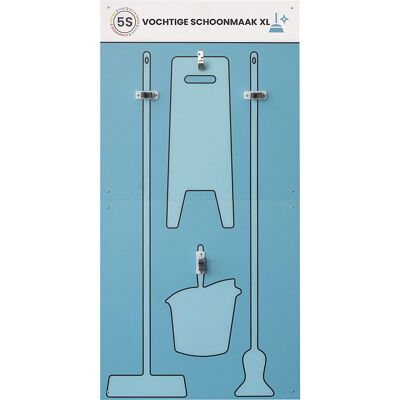Schattenwand XL-Reinigungsstation, BxH 750 x 1500 mm, niederländisch, ab 5 Stk Paperflow Schattenwand XL-Reinigungsstation, BxH 750 x 1500 mm, niederländisch, ab 5 Stk Paperflow