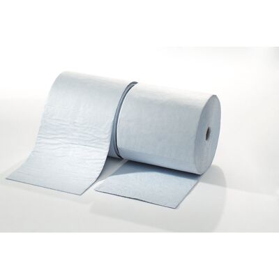 kaiserkraft PRO Bindevlies, Tuch-Rolle, 400 mm breit, VE 2 Stk, für Öl, Länge 40 m kaiserkraft PRO Bindevlies, Tuch-Rolle, 400 mm breit, VE 2 Stk, für Öl, Länge 40 m