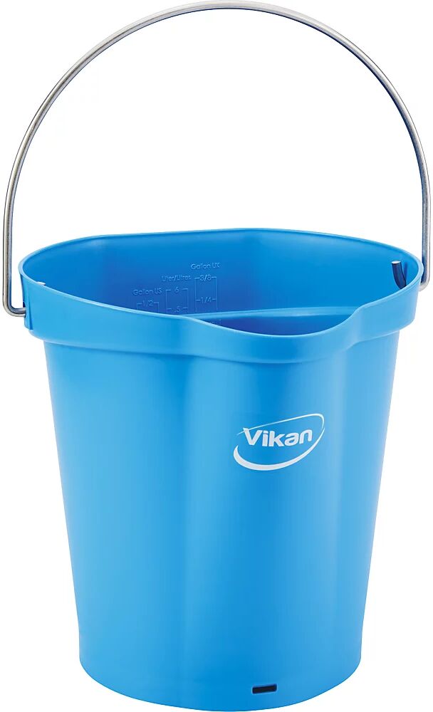 Vikan Eimer, lebensmittelecht Volumen 6 l, VE 5 Stk blau