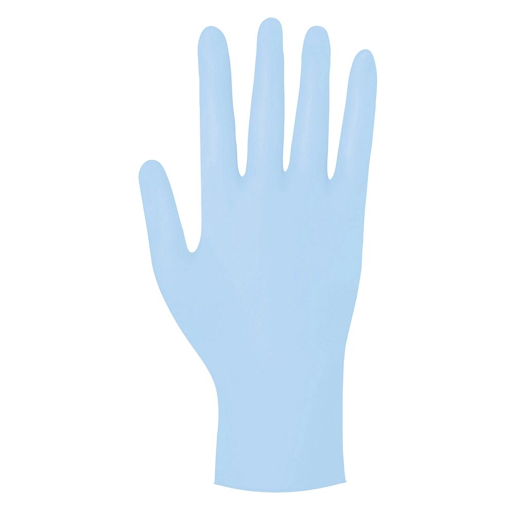Nitril-Einweghandschuhe Meditrade, 1000 Stk lebensmittelkonform, blau Größe M