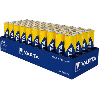 LONGLIFE Power Batterie, Baugröße AA, VE 40 Stk VARTA LONGLIFE Power Batterie, Baugröße AA, VE 40 Stk VARTA