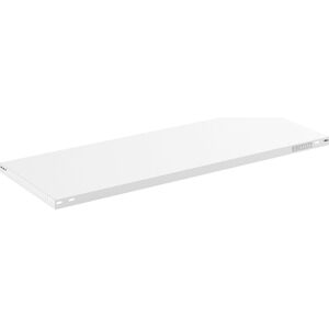 Fachboden, lichtgrau RAL 7035, Bauart mittelschwer, BxT 1300 x 600 mm eurokraft pro Fachboden, lichtgrau RAL 7035, Bauart mittelschwer, BxT 1300 x 600 mm eurokraft pro
