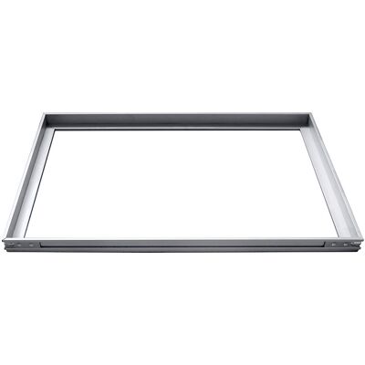 Aluminium-Einbaurahmen, für Aluprofilmatte, für LxB 585 x 385 mm Miltex Aluminium-Einbaurahmen, für Aluprofilmatte, für LxB 585 x 385 mm Miltex