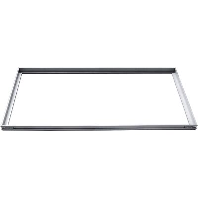 Aluminium-Einbaurahmen, für Aluprofilmatte, für LxB 985 x 585 mm Miltex Aluminium-Einbaurahmen, für Aluprofilmatte, für LxB 985 x 585 mm Miltex