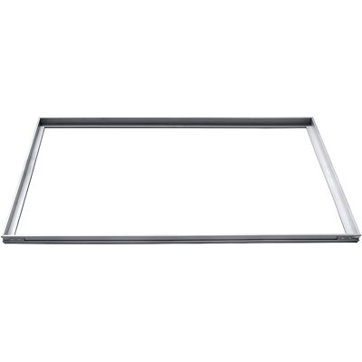 Aluminium-Einbaurahmen, für Aluprofilmatte, für LxB 985 x 785 mm Miltex Aluminium-Einbaurahmen, für Aluprofilmatte, für LxB 985 x 785 mm Miltex