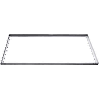 Aluminium-Einbaurahmen, für Aluprofilmatte, für LxB 1185 x 785 mm Miltex Aluminium-Einbaurahmen, für Aluprofilmatte, für LxB 1185 x 785 mm Miltex