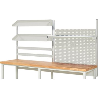System-Aufbau-Komplettset 5, für Werkbank, Breite 2500 mm RAU System-Aufbau-Komplettset 5, für Werkbank, Breite 2500 mm RAU