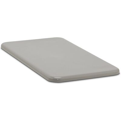 Flachdeckel, LxBxH 1230 x 640 x 40 mm, grau CEMO Flachdeckel, LxBxH 1230 x 640 x 40 mm, grau CEMO
