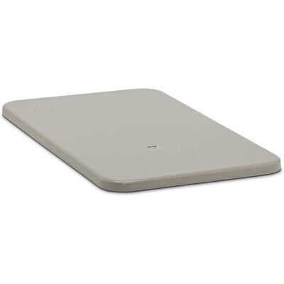 Flachdeckel, LxBxH 1200 x 720 x 40 mm, grau CEMO Flachdeckel, LxBxH 1200 x 720 x 40 mm, grau CEMO