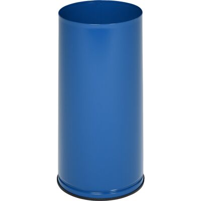 Schirmständer, Höhe 610 mm, Vollblech, verzinkt, enzianblau RAL 5010 VAR Schirmständer, Höhe 610 mm, Vollblech, verzinkt, enzianblau RAL 5010 VAR