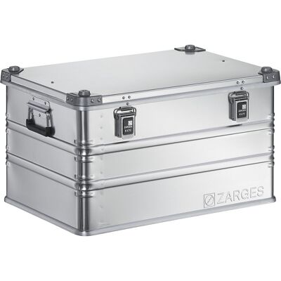 Alu-Transportkiste, Inhalt 121 l, Innen-LxBxH 690 x 460 x 380 mm, in robuster Ausführung ZARGES Alu-Transportkiste, Inhalt 121 l, Innen-LxBxH 690 x 460 x 380 mm, in robuster Ausführung ZARGES