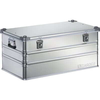 Alu-Transportkiste, Inhalt 173 l, Innen-LxBxH 900 x 480 x 400 mm, in robuster Ausführung ZARGES Alu-Transportkiste, Inhalt 173 l, Innen-LxBxH 900 x 480 x 400 mm, in robuster Ausführung ZARGES