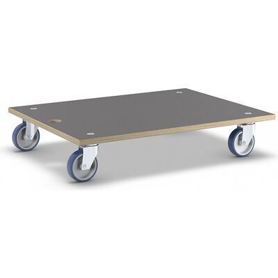 Transportroller MaxiGRIP, rechteckig, mit FSC®-Zertifizierung, LxBxH 780 x 590 x 150 mm, Tragfähigkeit 500 kg Wagner Transportroller MaxiGRIP, rechteckig, mit FSC®-Zertifizierung, LxBxH 780 x 590 x 150 mm, Tragfähigkeit 500 kg Wagner
