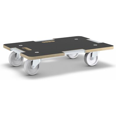 Transportroller aus Multiplexplatte, rechteckig, Tragfähigkeit 250 kg, Breite 434 mm Wagner Transportroller aus Multiplexplatte, rechteckig, Tragfähigkeit 250 kg, Breite 434 mm Wagner