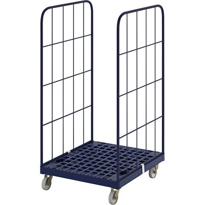 kaiserkraft Rollbehälter mit Kunststoff-Rollplatte, 2-seitig, BxT 724 x 815 mm, Nutzhöhe 1450 mm kaiserkraft Rollbehälter mit Kunststoff-Rollplatte, 2-seitig, BxT 724 x 815 mm, Nutzhöhe 1450 mm