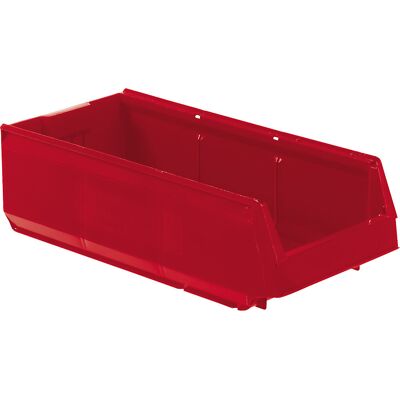 kaiserkraft Sichtlagerkasten aus Polypropylen, LxBxH 500 x 230 x 150 mm, VE 15 Stück, rot kaiserkraft Sichtlagerkasten aus Polypropylen, LxBxH 500 x 230 x 150 mm, VE 15 Stück, rot