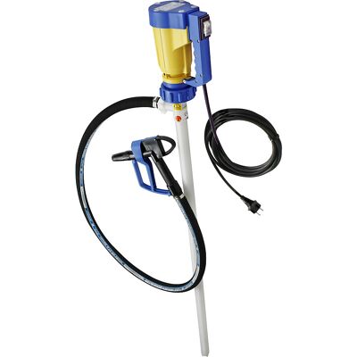 Elektrisches Fasspumpen-Set, für hochaggressive Medien, PVDF, 30 - 40 l/min, ab 2 Stk Jessberger Elektrisches Fasspumpen-Set, für hochaggressive Medien, PVDF, 30 - 40 l/min, ab 2 Stk Jessberger