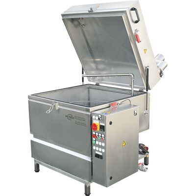 Teilewaschmaschine, aus Edelstahl, mit Hochdruckspritzsystem Bio-Circle Teilewaschmaschine, aus Edelstahl, mit Hochdruckspritzsystem Bio-Circle