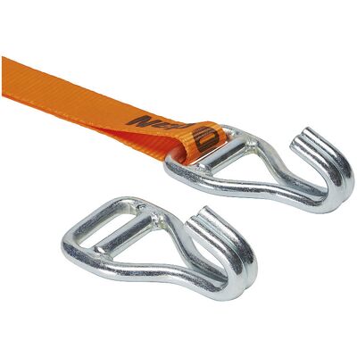 Spitzhaken für Lashbänder, bis 50 mm Bandbreite, Bruchlast 5000 daN, mit Gurtbandsicherung, VE 50 Stk, ab 10 VE ratioform Spitzhaken für Lashbänder, bis 50 mm Bandbreite, Bruchlast 5000 daN, mit Gurtbandsicherung, VE 50 Stk, ab 10 VE ratioform