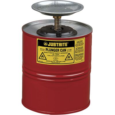 Sparanfeuchter, Stahlblech, verzinkt und lackiert, Inhalt 4 l Justrite Sparanfeuchter, Stahlblech, verzinkt und lackiert, Inhalt 4 l Justrite