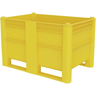kaiserkraft Großbehälter aus Polyethylen, Inhalt 500 l, 2 Kunststoffkufen, ab 5 Stk kaiserkraft Großbehälter aus Polyethylen, Inhalt 500 l, 2 Kunststoffkufen, ab 5 Stk