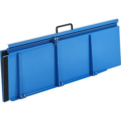 Zufahrtrampe, klappbar, Tragfähigkeit 450 kg, LxB 1360 x 890 mm Mottez Zufahrtrampe, klappbar, Tragfähigkeit 450 kg, LxB 1360 x 890 mm Mottez