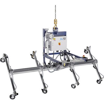 Vakuumheber AERO-90°, Tragfähigkeit 500 kg, Scheiben-Ø 270 mm, 8 Scheiben AEROLift Vakuumheber AERO-90°, Tragfähigkeit 500 kg, Scheiben-Ø 270 mm, 8 Scheiben AEROLift