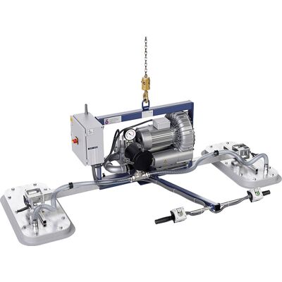 Vakuumheber AERO-PORO, schwenkbar, Tragfähigkeit 450 kg, 3 Scheiben AEROLift Vakuumheber AERO-PORO, schwenkbar, Tragfähigkeit 450 kg, 3 Scheiben AEROLift