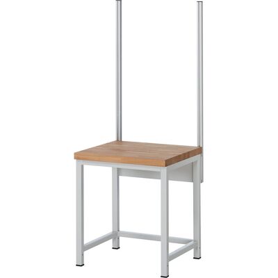 System-Stützensatz, 2 System-Stützen, für Werktisch-Breite 750 mm RAU System-Stützensatz, 2 System-Stützen, für Werktisch-Breite 750 mm RAU