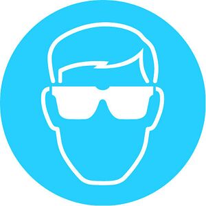 kaiserkraft PVC-Piktogramm, Sicherheitsbrille, VE 2 Stk, selbstklebend kaiserkraft PVC-Piktogramm, Sicherheitsbrille, VE 2 Stk, selbstklebend