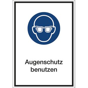 kaiserkraft Kombizusatzschilder für Gebotszeichen, Augenschutz benutzen, Folie, LxHxT 210 x 297 x 0.1 mm kaiserkraft Kombizusatzschilder für Gebotszeichen, Augenschutz benutzen, Folie, LxHxT 210 x 297 x 0.1 mm