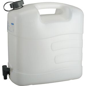 Wasserkanister mit Ablasshahn, 20 Liter, VE 5 Stk, LxBxH 416 x 203 x 408 mm, ab 5 VE PRESSOL Wasserkanister mit Ablasshahn, 20 Liter, VE 5 Stk, LxBxH 416 x 203 x 408 mm, ab 5 VE PRESSOL