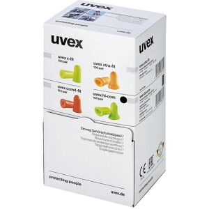 Gehörschutzstöpsel hi-com, VE 100 Paar, SNR 24 dB, ab 50 VE Uvex Gehörschutzstöpsel hi-com, VE 100 Paar, SNR 24 dB, ab 50 VE Uvex