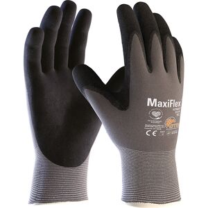 Nylon-Strickhandschuhe MaxiFlex® Ultimate™, schwarz / grau, VE 12 Paar, Größe 8, ab 10 VE ATG Nylon-Strickhandschuhe MaxiFlex® Ultimate™, schwarz / grau, VE 12 Paar, Größe 8, ab 10 VE ATG