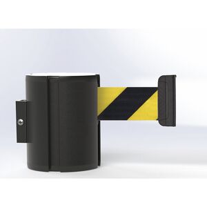 kaiserkraft Gurtkassette aus Aluminium, Wall XXL, Auszug 12 m, Gurtfarbe Schwarz/Gelb, Gehäusefarbe Schwarz kaiserkraft Gurtkassette aus Aluminium, Wall XXL, Auszug 12 m, Gurtfarbe Schwarz/Gelb, Gehäusefarbe Schwarz