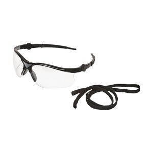 KAISER+KRAFT Schutzbrille mit Anti-Fog-Funktion, zugelassen nach DIN EN 166, schwarz, ab 3 Stk