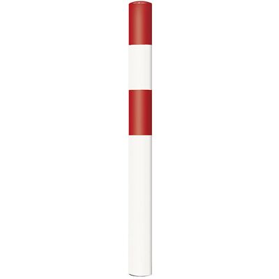Rammschutz-Poller, Größe S, rot / weiß, zum Einbetonieren Black Bull Rammschutz-Poller, Größe S, rot / weiß, zum Einbetonieren Black Bull