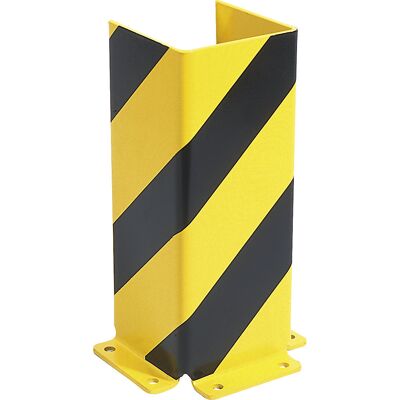 Anfahrschutz, Stahl, HxBxT 400 x 148 x 160 mm, U-Profil Black Bull Anfahrschutz, Stahl, HxBxT 400 x 148 x 160 mm, U-Profil Black Bull