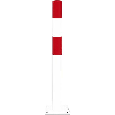 Kaiserkraft Aufprallschutzpfosten - Rot / Weiß - 1200mm Kaiserkraft Aufprallschutzpfosten - Rot / Weiß - 1200mm